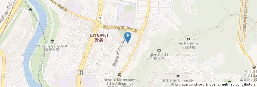 Mapa de ubicacion de 濟鴻火鍋 en 臺灣, 新北市, 臺北市, 文山區.