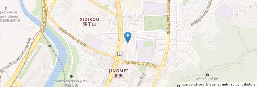 Mapa de ubicacion de 天和堂中醫診所 en تایوان, 新北市, تایپه, 文山區.