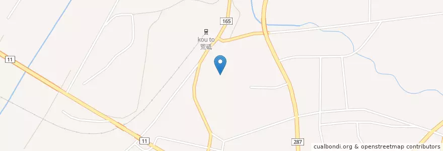 Mapa de ubicacion de 八乙女八幡神社 en Japonya, 山形県, 西置賜郡, 白鷹町.