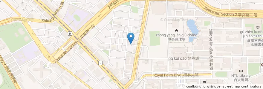 Mapa de ubicacion de 大盛豬排專門店 en Taïwan, Nouveau Taipei, Taipei.