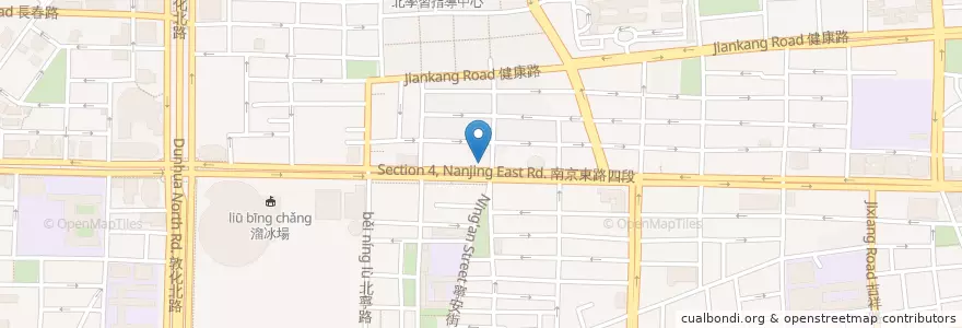 Mapa de ubicacion de 華中牙醫 en 臺灣, 新北市, 臺北市, 松山區.