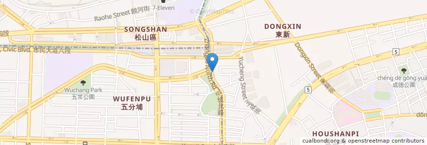 Mapa de ubicacion de 肉普普 en تایوان, 新北市, تایپه, 信義區.