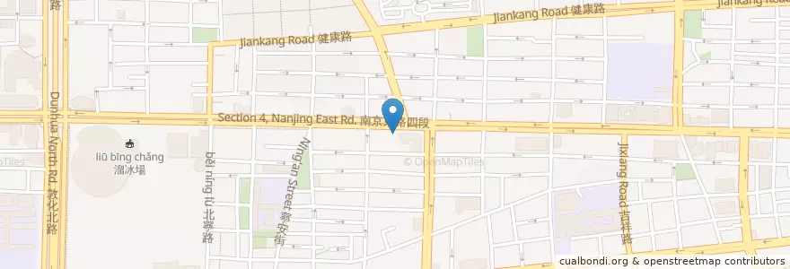 Mapa de ubicacion de 肥後屋大石家拉麵 en Tayvan, 新北市, Taipei, 松山區.