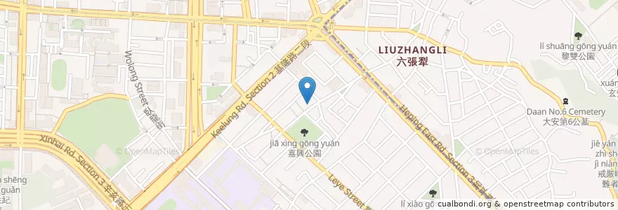 Mapa de ubicacion de 佛天宮 en تایوان, 新北市, تایپه, 大安區.