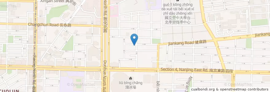 Mapa de ubicacion de 賀瑞幼兒園 en Taiwan, Nuova Taipei, Taipei, Distretto Di Songshan.