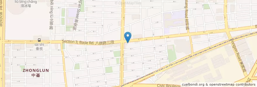 Mapa de ubicacion de 王世興診所 en Taiwan, 新北市, Taipé, 松山區.
