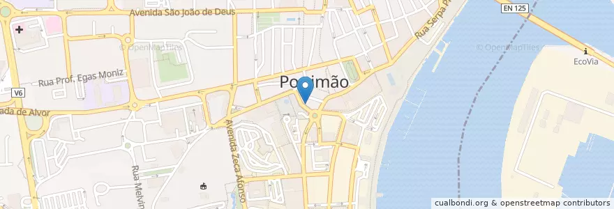 Mapa de ubicacion de Masala House en Portugal, Algarve, Algarve, Faro, Portimão, Portimão.