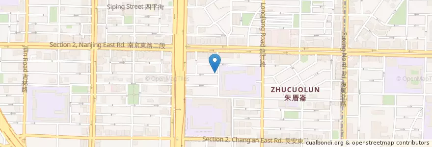 Mapa de ubicacion de LAVAZZA en 臺灣, 新北市, 臺北市, 中山區.