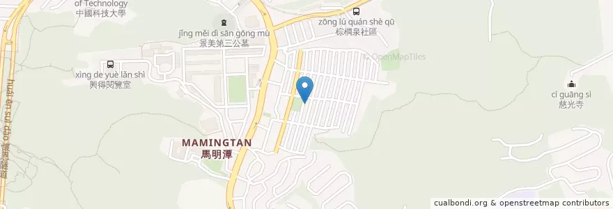 Mapa de ubicacion de 惠生幼兒園 en Taïwan, Nouveau Taipei, Taipei, District De Wenshan.