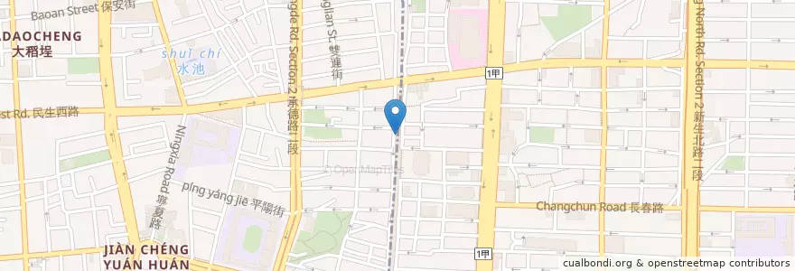 Mapa de ubicacion de 任你逛娃娃商城 en Taiwán, Nuevo Taipéi, Taipéi.