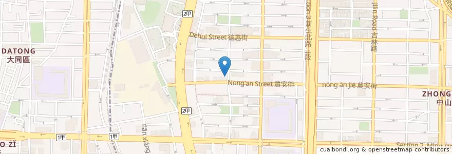 Mapa de ubicacion de Eight Way en Taiwan, New Taipei, Taipei.