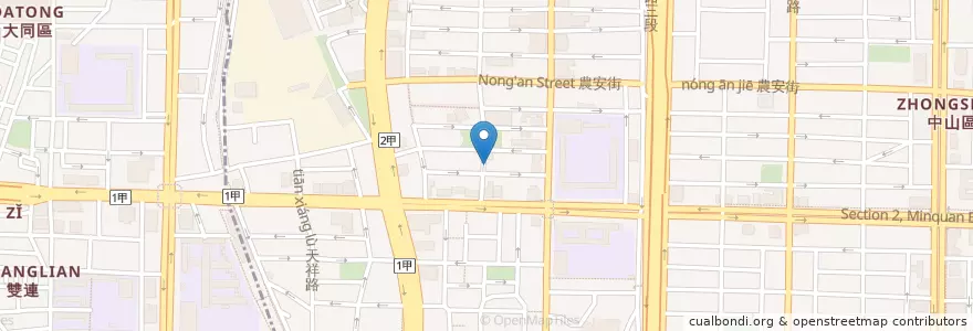 Mapa de ubicacion de 富爸爸豬腳大王 en 臺灣, 新北市, 臺北市.