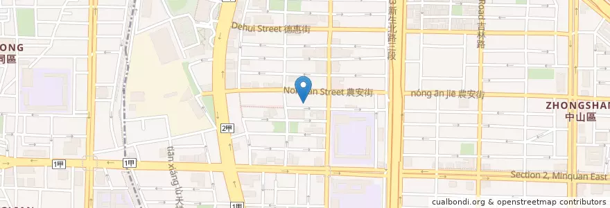Mapa de ubicacion de 咖啡堂 en Тайвань, Новый Тайбэй, Тайбэй.