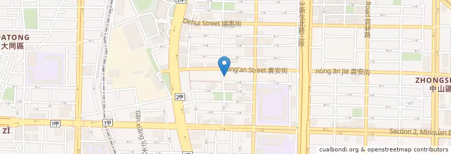 Mapa de ubicacion de 榮昌藥局 en 臺灣, 新北市, 臺北市.