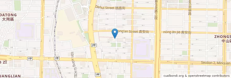 Mapa de ubicacion de 喜客牛排 en Taiwan, New Taipei, Taipei.