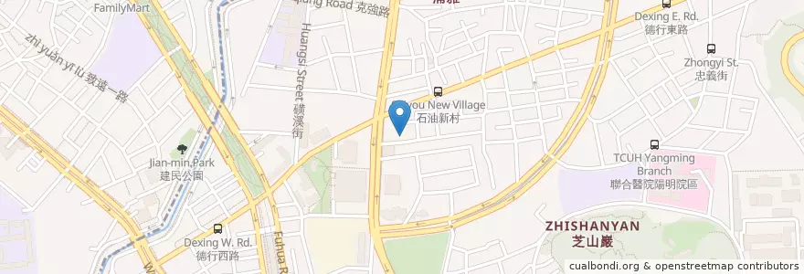 Mapa de ubicacion de 陽明淨信會 en Taiwan, 新北市, Taipei, 士林區.