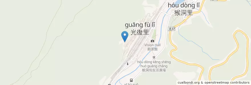 Mapa de ubicacion de Hide &Seek en 臺灣, 新北市, 瑞芳區.