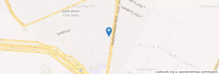 Mapa de ubicacion de ایستگاه اتوبوس en ایران, استان خراسان رضوی, شهرستان مشهد, مشهد, بخش مرکزی شهرستان مشهد.