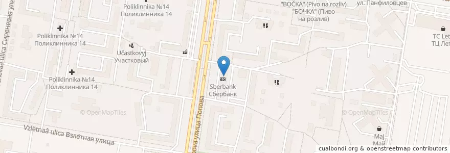 Mapa de ubicacion de Денталь эстетик en Rússia, Distrito Federal Siberiano, Алтайский Край, Городской Округ Барнаул.