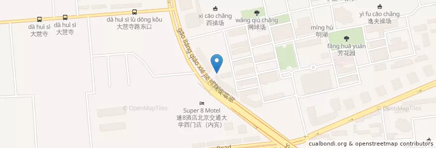Mapa de ubicacion de 学活浴室 en چین, پکن, هبئی, 海淀区.
