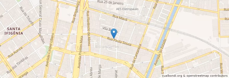 Mapa de ubicacion de Itaú en Brasile, Regione Sudest, San Paolo, Região Geográfica Intermediária De São Paulo, Região Metropolitana De São Paulo, Região Imediata De São Paulo, San Paolo.