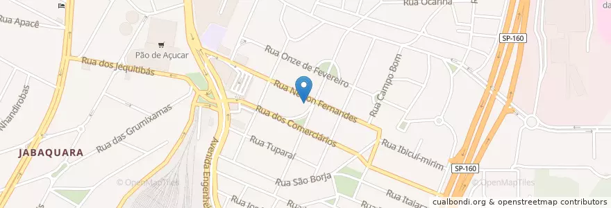 Mapa de ubicacion de Auto Posto Cidade Vargas en Brasil, Região Sudeste, São Paulo, Região Geográfica Intermediária De São Paulo, Região Metropolitana De São Paulo, Região Imediata De São Paulo, São Paulo.