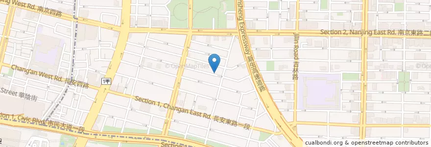 Mapa de ubicacion de 7th Japanese Bar en Taiwán, Nuevo Taipéi, Taipéi, 中山區.