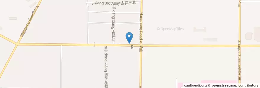 Mapa de ubicacion de Big Pizza en Cina, Shaanxi, 西安市, 雁塔区 (Yanta).