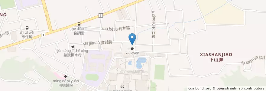Mapa de ubicacion de 如意樂活蔬食早午餐 en Taiwan, 臺灣省, 彰化縣, 彰化市.