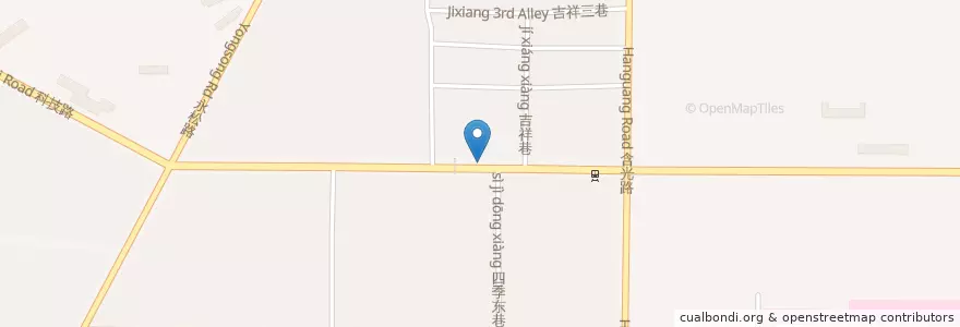 Mapa de ubicacion de Hao Xiang Lai en China, Shaanxi, 西安市, 雁塔区 (Yanta).