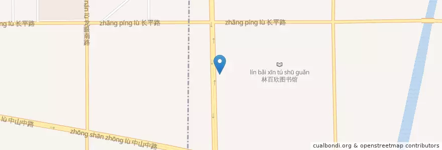 Mapa de ubicacion de 广发银行 en چین, گوانگ‌دونگ, شانتو, 龙湖区, 东方街道, 金霞街道.