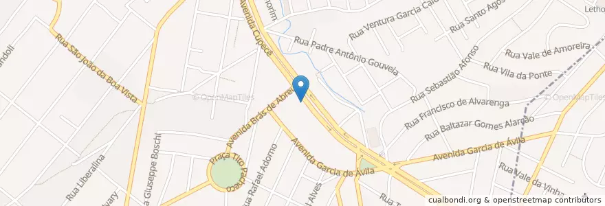 Mapa de ubicacion de Motel Real Park en 브라질, 남동지방, 상파울루, Região Geográfica Intermediária De São Paulo, Região Metropolitana De São Paulo, Região Imediata De São Paulo, 상파울루.