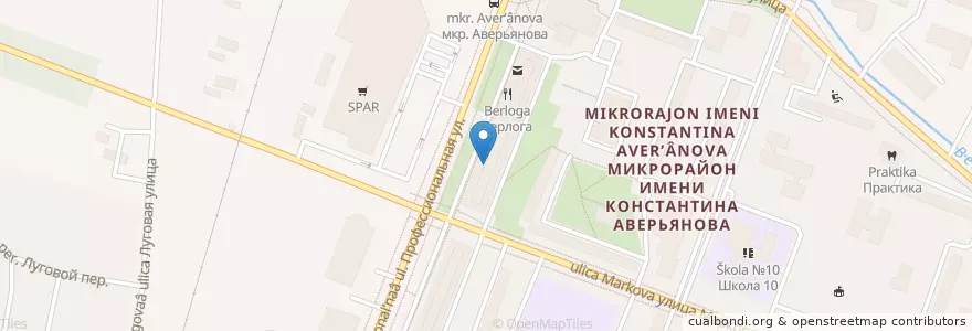 Mapa de ubicacion de Дежурная аптека en Rusia, Distrito Federal Central, Óblast De Moscú, Дмитровский Городской Округ.