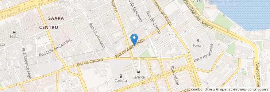 Mapa de ubicacion de Lanchonete Casa Velha en 브라질, 남동지방, 리우데자네이루, Região Geográfica Imediata Do Rio De Janeiro, Região Metropolitana Do Rio De Janeiro, Região Geográfica Intermediária Do Rio De Janeiro, 리우데자네이루.