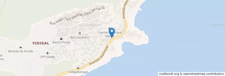 Mapa de ubicacion de Motel Sinless en Brasil, Región Sudeste, Río De Janeiro.