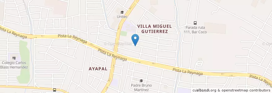 Mapa de ubicacion de Farmacia Ugarte en نيكاراجوا, Departamento De Managua, Managua (Municipio).