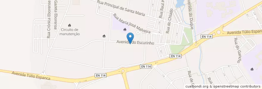 Mapa de ubicacion de Farmácia Avó en Portugal, Alentejo, Alentejo Central, Évora, Évora, Malagueira E Horta Das Figueiras.