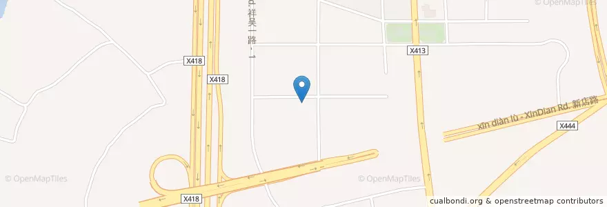 Mapa de ubicacion de 翔安区实验幼儿园 en Китай, Фуцзянь, 翔安区.