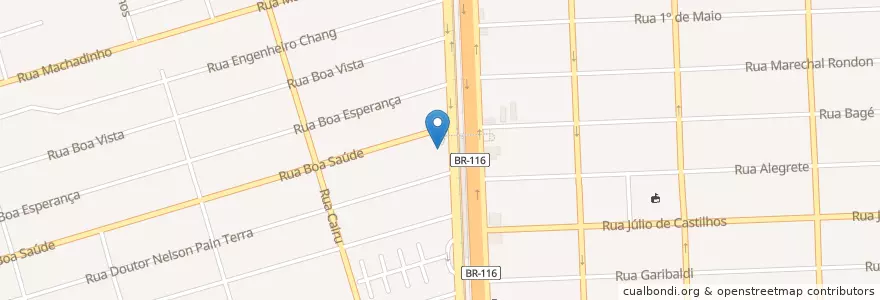 Mapa de ubicacion de Odonto Art en 巴西, 南部, 南里奥格兰德, Região Geográfica Intermediária De Porto Alegre, Região Metropolitana De Porto Alegre, Região Geográfica Imediata De Porto Alegre, Canoas.