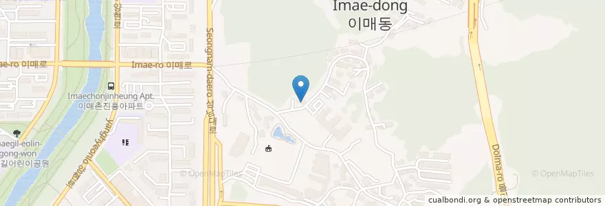 Mapa de ubicacion de 좋구먼이매점 en Республика Корея, Кёнгидо, 분당구.