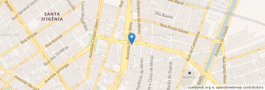 Mapa de ubicacion de Restaurante São Benedito en Brésil, Région Sud-Est, São Paulo, Região Geográfica Intermediária De São Paulo, Região Metropolitana De São Paulo, Região Imediata De São Paulo, São Paulo.