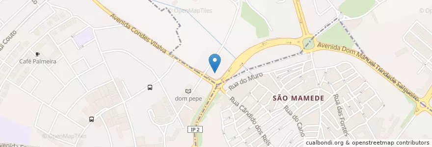 Mapa de ubicacion de EVR-00001 en البرتغال, ألنتيجو, ألنتيجو الوسطى, يابرة, يابرة, Bacelo E Senhora Da Saúde.
