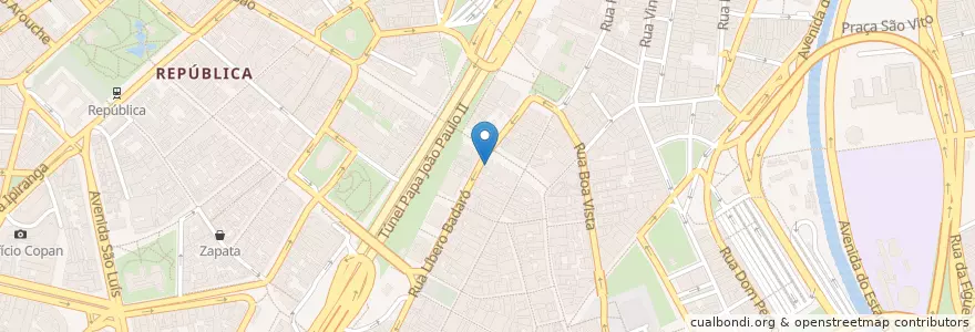 Mapa de ubicacion de Café Martinelli Midi en Brazilië, Regio Zuidoost, São Paulo, Região Geográfica Intermediária De São Paulo, Região Metropolitana De São Paulo, Região Imediata De São Paulo, São Paulo.