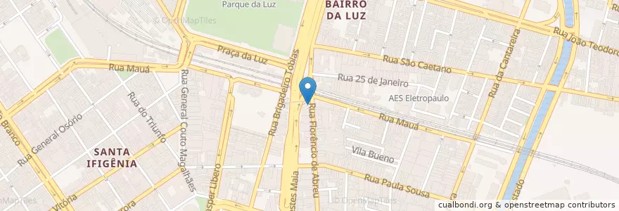 Mapa de ubicacion de Ponto de Táxi Florencio de Abreu en Brasil, Região Sudeste, São Paulo, Região Geográfica Intermediária De São Paulo, Região Metropolitana De São Paulo, Região Imediata De São Paulo, São Paulo.