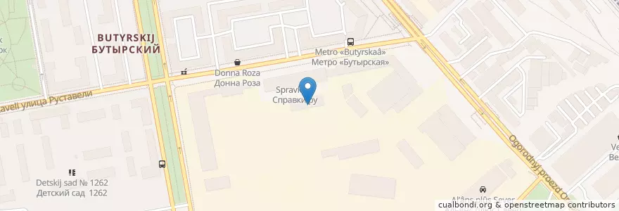 Mapa de ubicacion de Simpladent en Rusia, Distrito Federal Central, Москва, Северо-Восточный Административный Округ, Бутырский Район.