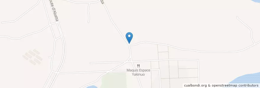 Mapa de ubicacion de Église évangélique des assemblée de Dieu, temple de la vie en Fildişi Sahili, Abican, Bingerville.