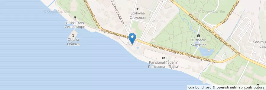 Mapa de ubicacion de Real en 러시아, 남부연방관구, Краснодарский Край.