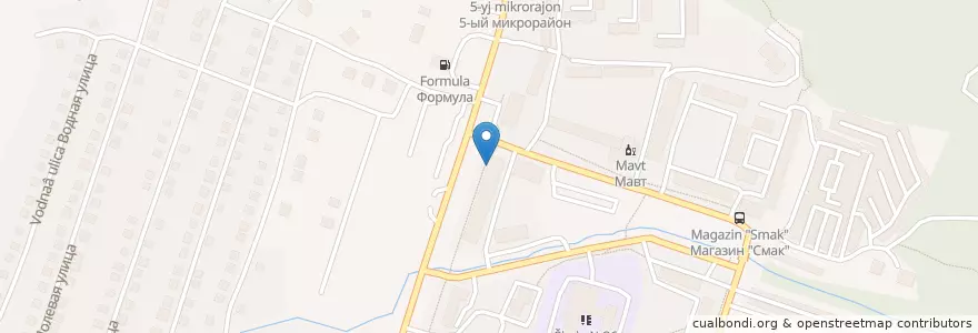 Mapa de ubicacion de Хочу Суши en Rusland, Уральский Федеральный Округ, Oblast Tsjeljabinsk, Златоустовский Городской Округ.