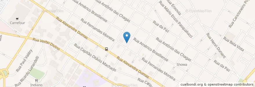 Mapa de ubicacion de Dafne Macruz en 巴西, 东南部, 圣保罗, Região Geográfica Intermediária De São Paulo, Região Metropolitana De São Paulo, Região Imediata De São Paulo, 聖保羅.