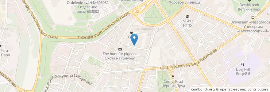 Mapa de ubicacion de ГосАптека en ロシア, 沿ヴォルガ連邦管区, ニジニ・ノヴゴロド州, ニジニ・ノヴゴロド管区.